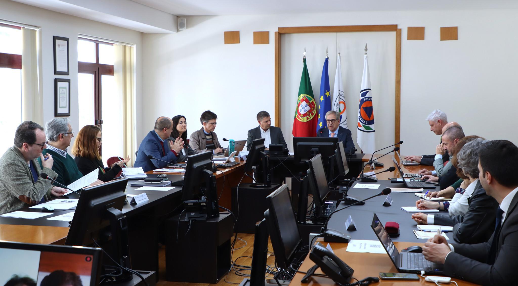 Grupo de trabalho o qual pertence Richard Marques, presidente da Proteção Civil da Madeira.
