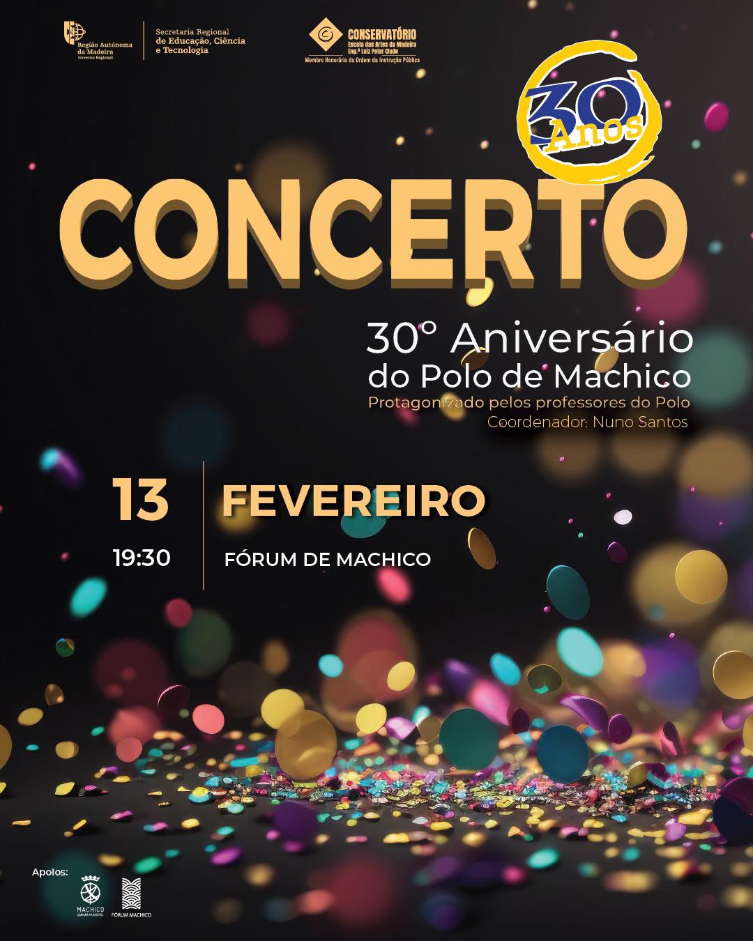Polo do Conservatório em Machico celebra 30.º aniversário com concerto especial