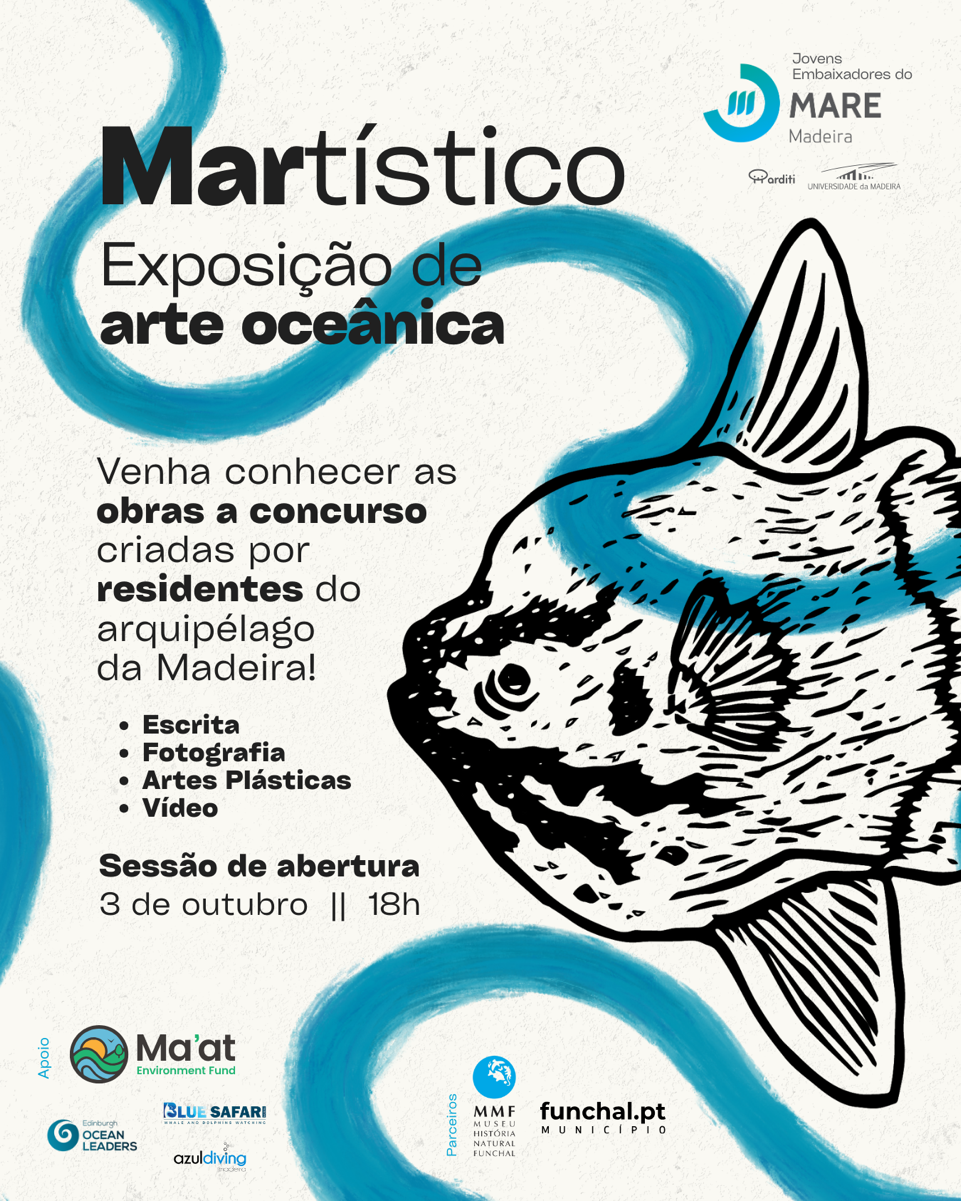 Exposição ‘MARtístico’ chega ao Museu de História Natural do Funchal