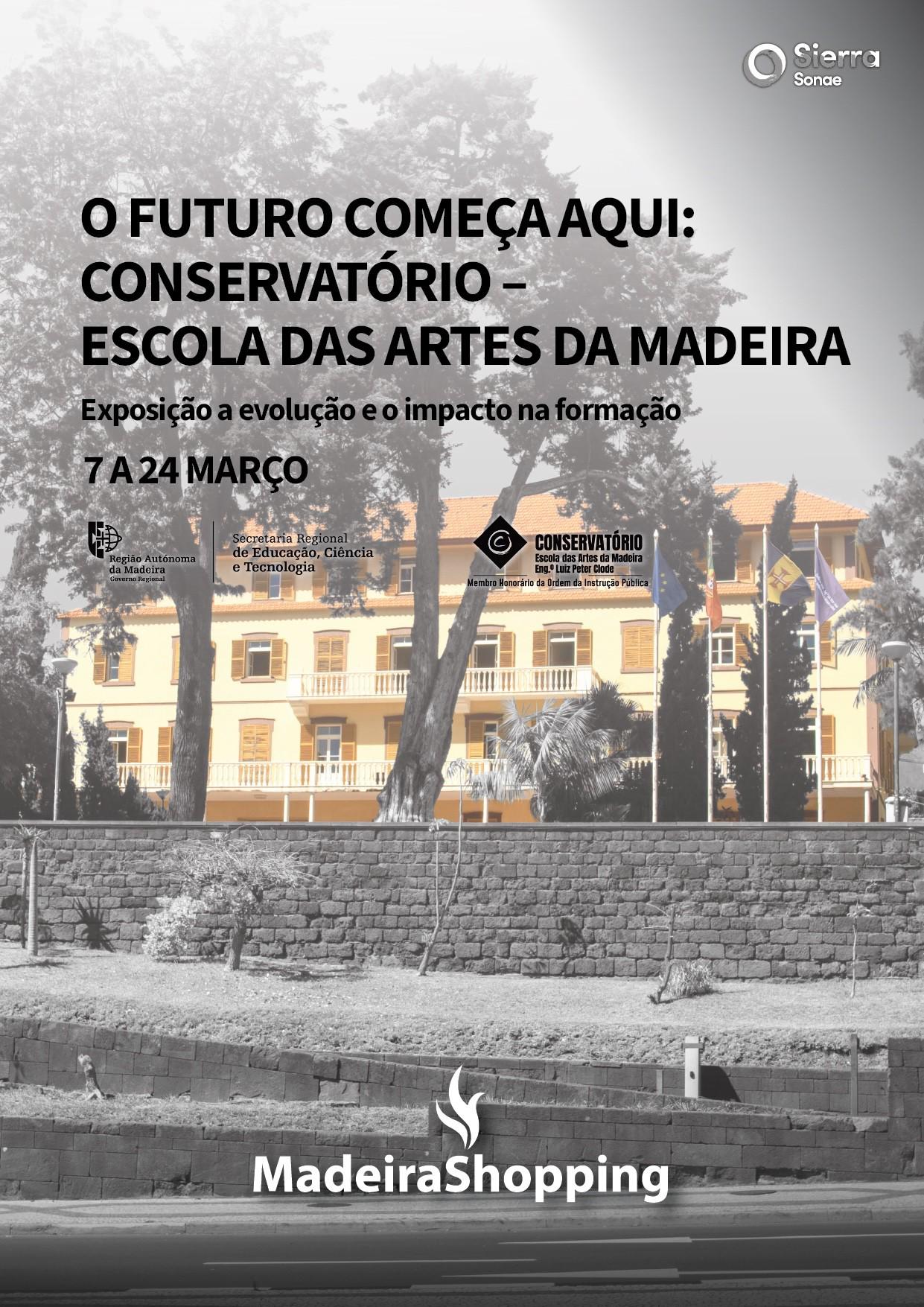 Arte e educação: MadeiraShopping recebe exposição sobre a evolução e o impacto do Conservatório