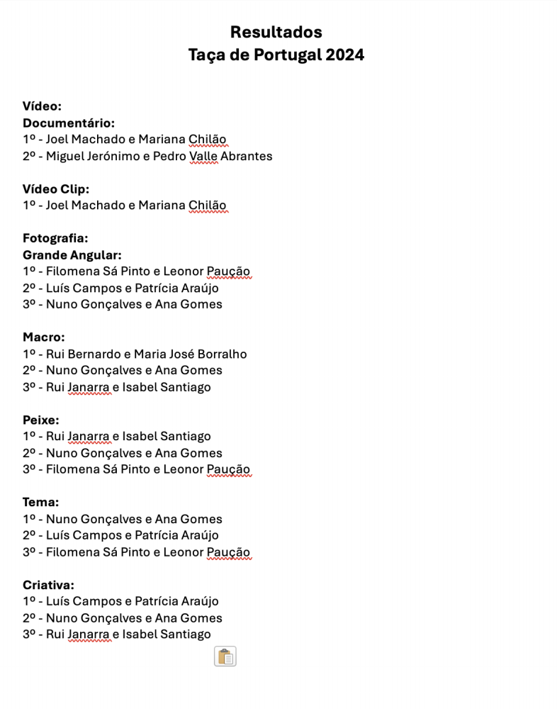 Já são conhecidos os vencedores do III Madeira Underwater Photo &amp; Video