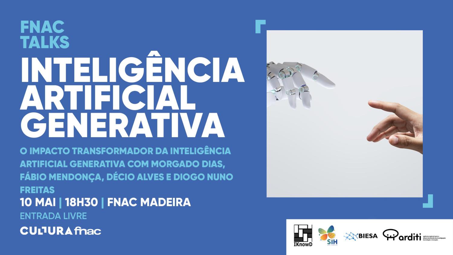 FNAC promove conversa sobre impacto da inteligência artificial generativa