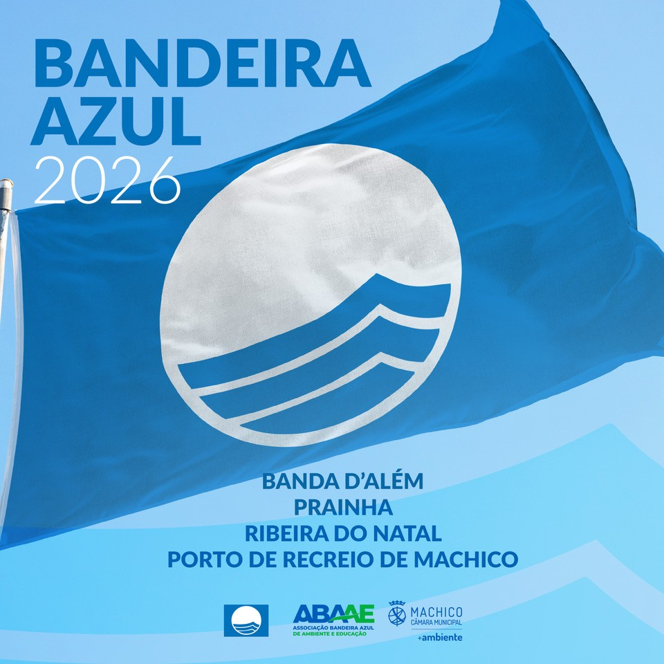Machico mantém quatro Bandeiras Azuis nas zonas balneares em 2026