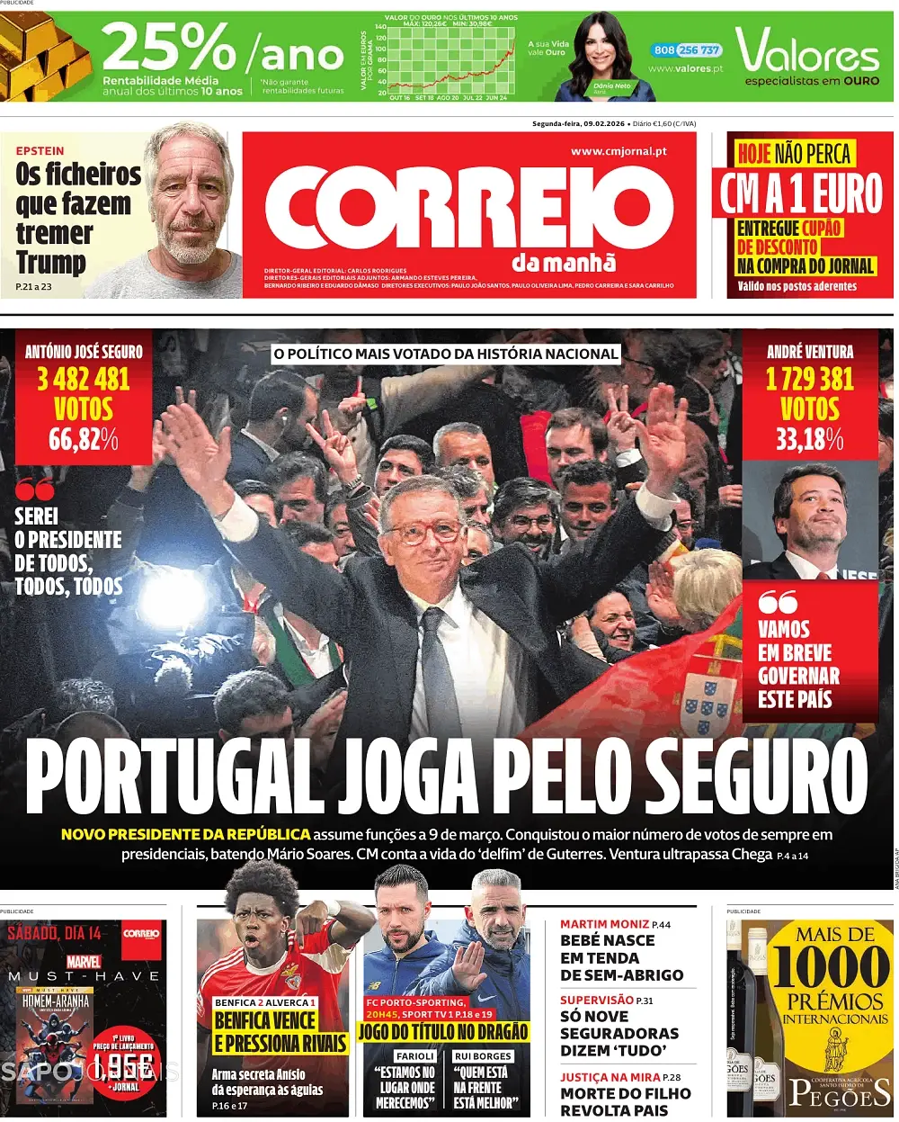 Jornais destacam vitória da moderação sobre o extremismo nas presidenciais