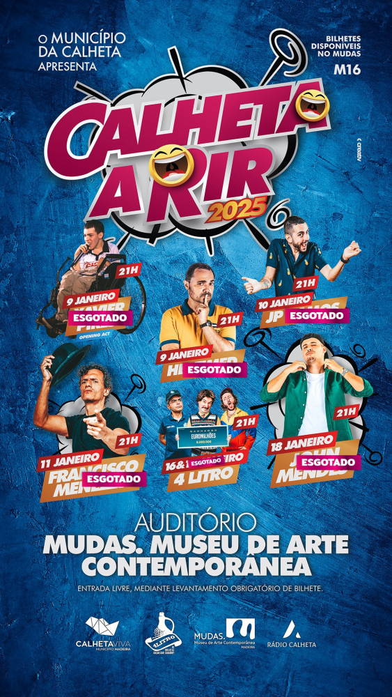 Festival ‘Calheta a Rir’ arrancou com “sucesso total” e tem sessões esgotadas para a segunda semana