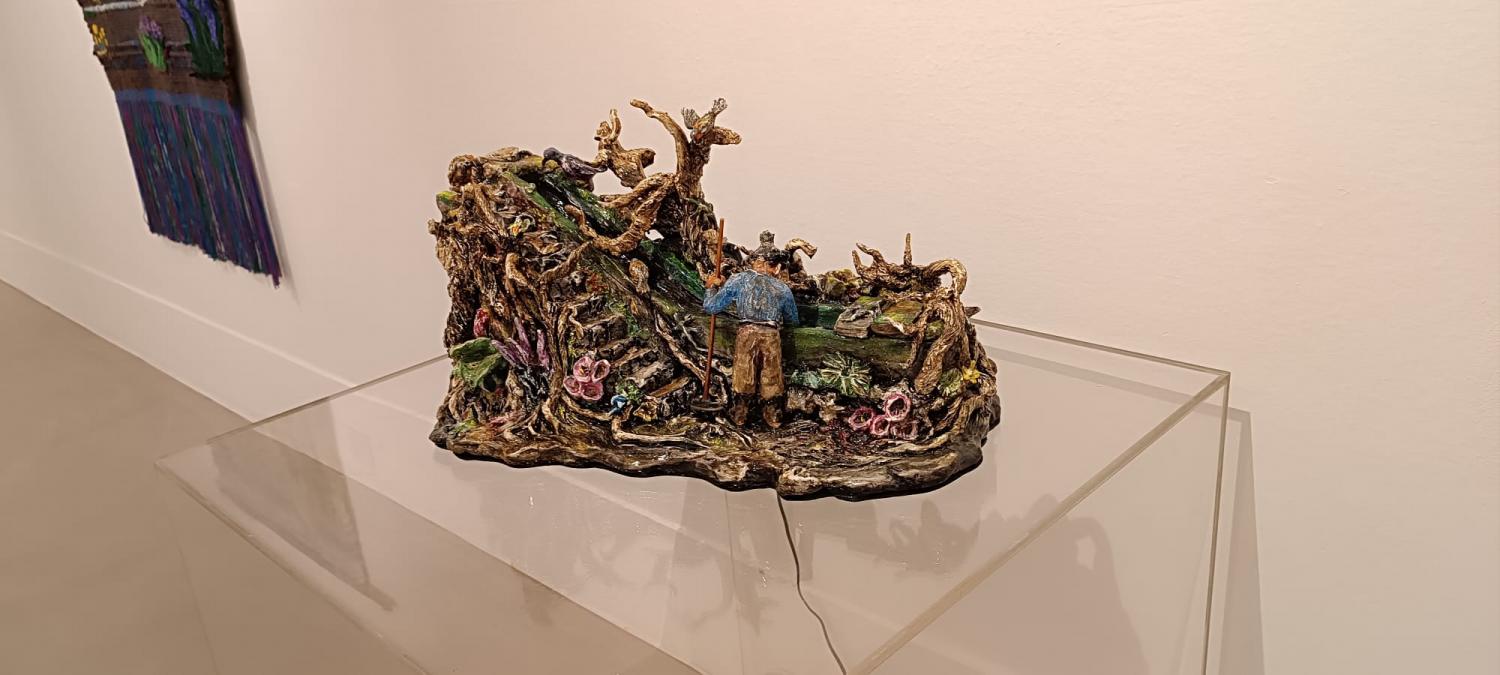 No Coração da Floresta. 1.º lugar artesanato tradicional