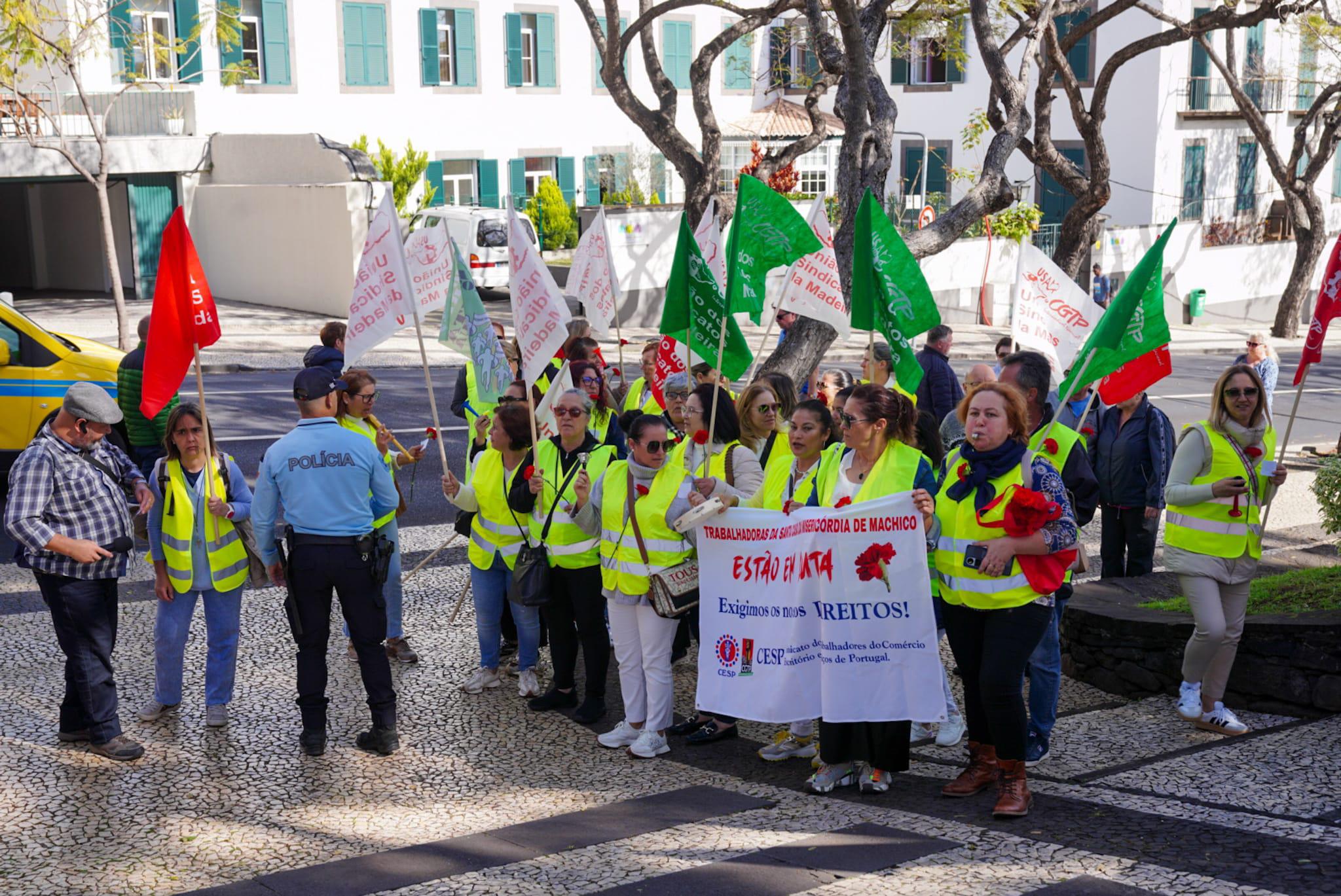 Greve na Santa Casa da Misericórdia de Machico com adesão “a 100%”