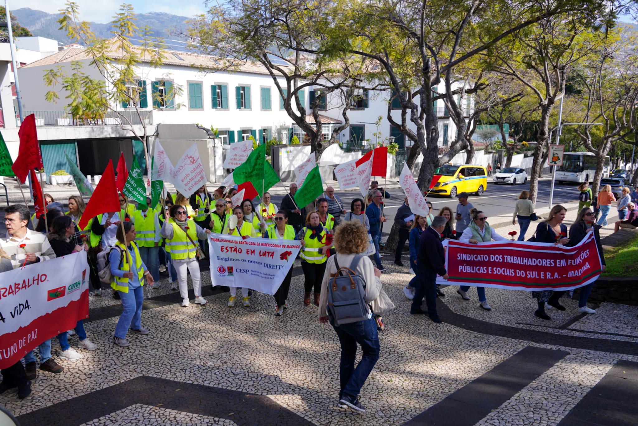 Greve na Santa Casa da Misericórdia de Machico com adesão “a 100%”
