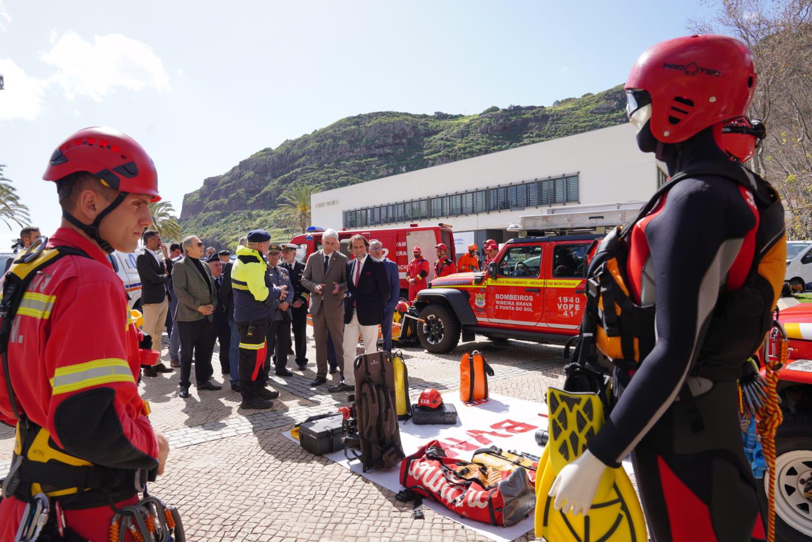 Proteção Civil implementa em abril sistema para reduzir em 30 segundos a saída dos meios de socorro