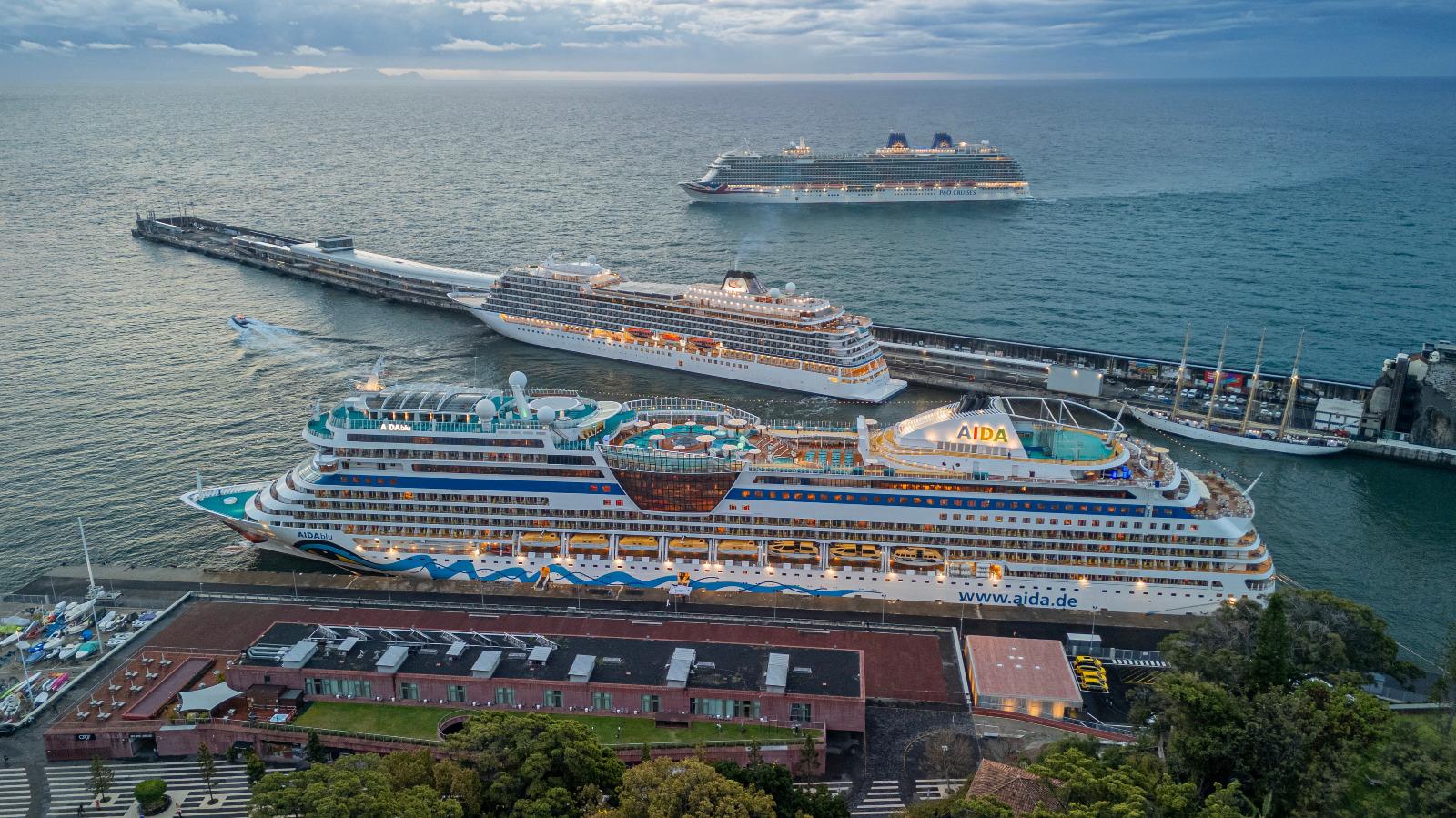 Escalas dos navios no Funchal abrilhantam Porto
