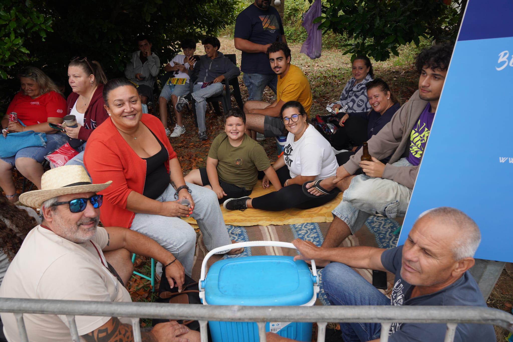 Aficionados na Choupana para ver o Rali. Veja quem está