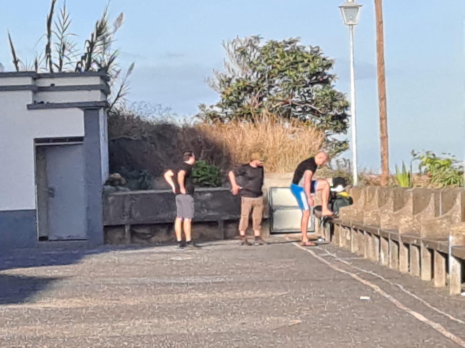 Três estrangeiros pernoitaram junto à igreja de São Martinho