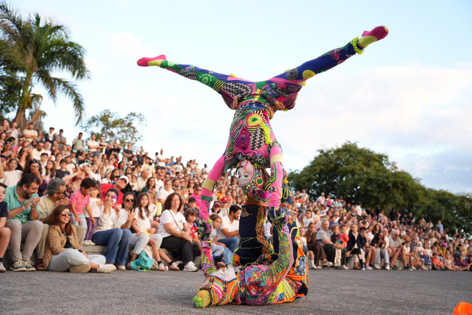 Veja as imagens que marcaram o segundo dia do Madeira Street Arts Festival