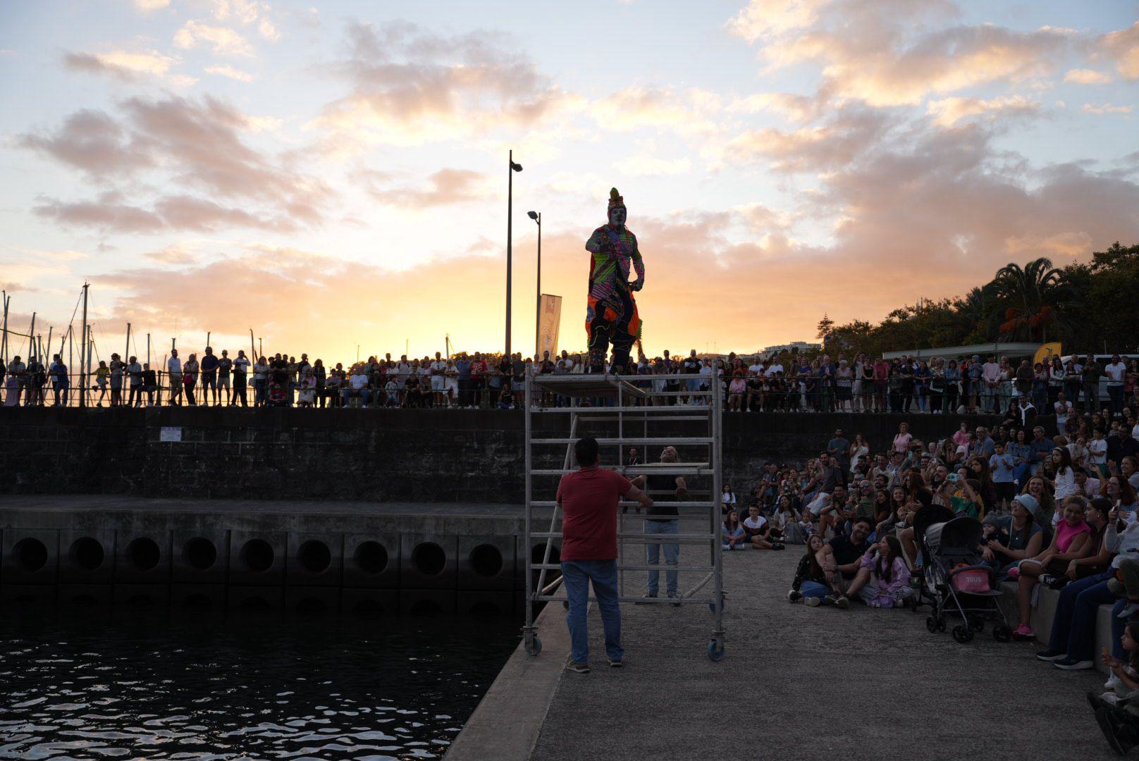 Veja as imagens que marcaram o segundo dia do Madeira Street Arts Festival