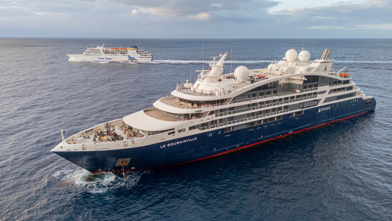 Funchal hoje com quatro navios de cruzeiro e um veleiro num total de 7.271 pessoas