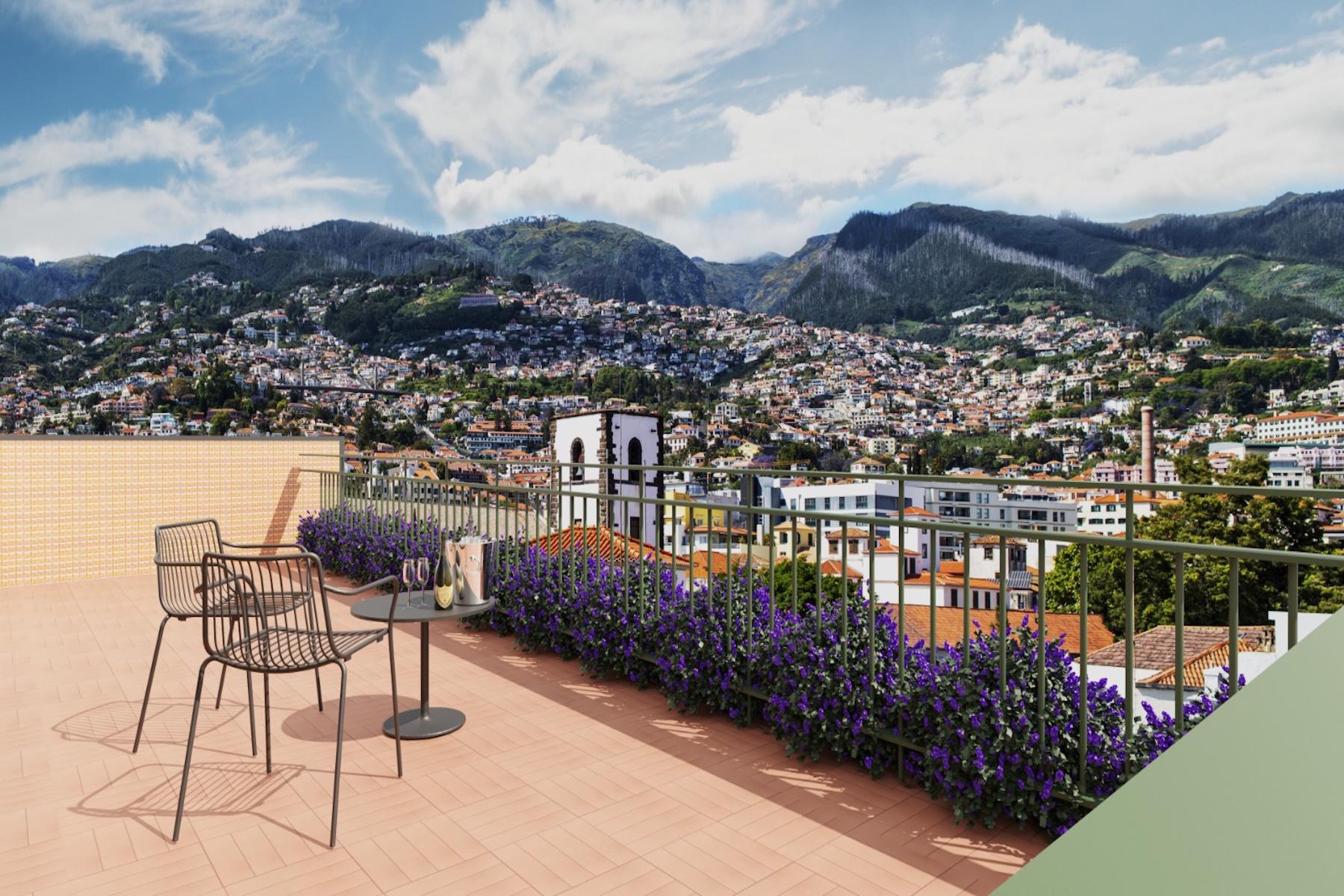 Apartamentos de pelo menos 1 milhão nascem em edifício de Chorão Ramalho no Funchal