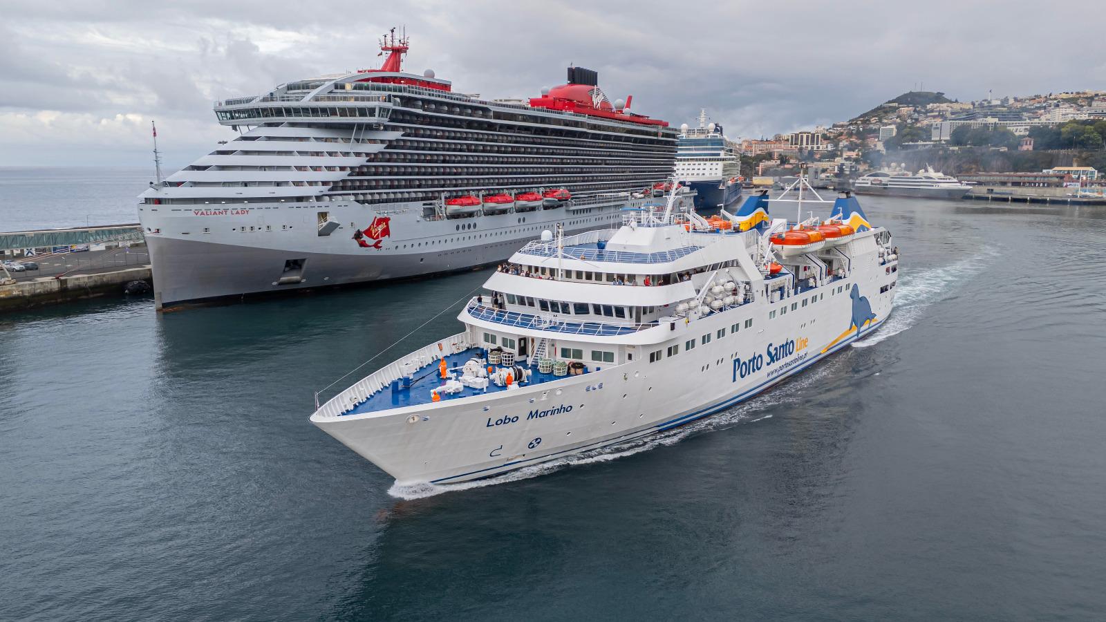 Três cruzeiros visitam a Madeira este domingo (com fotos)
