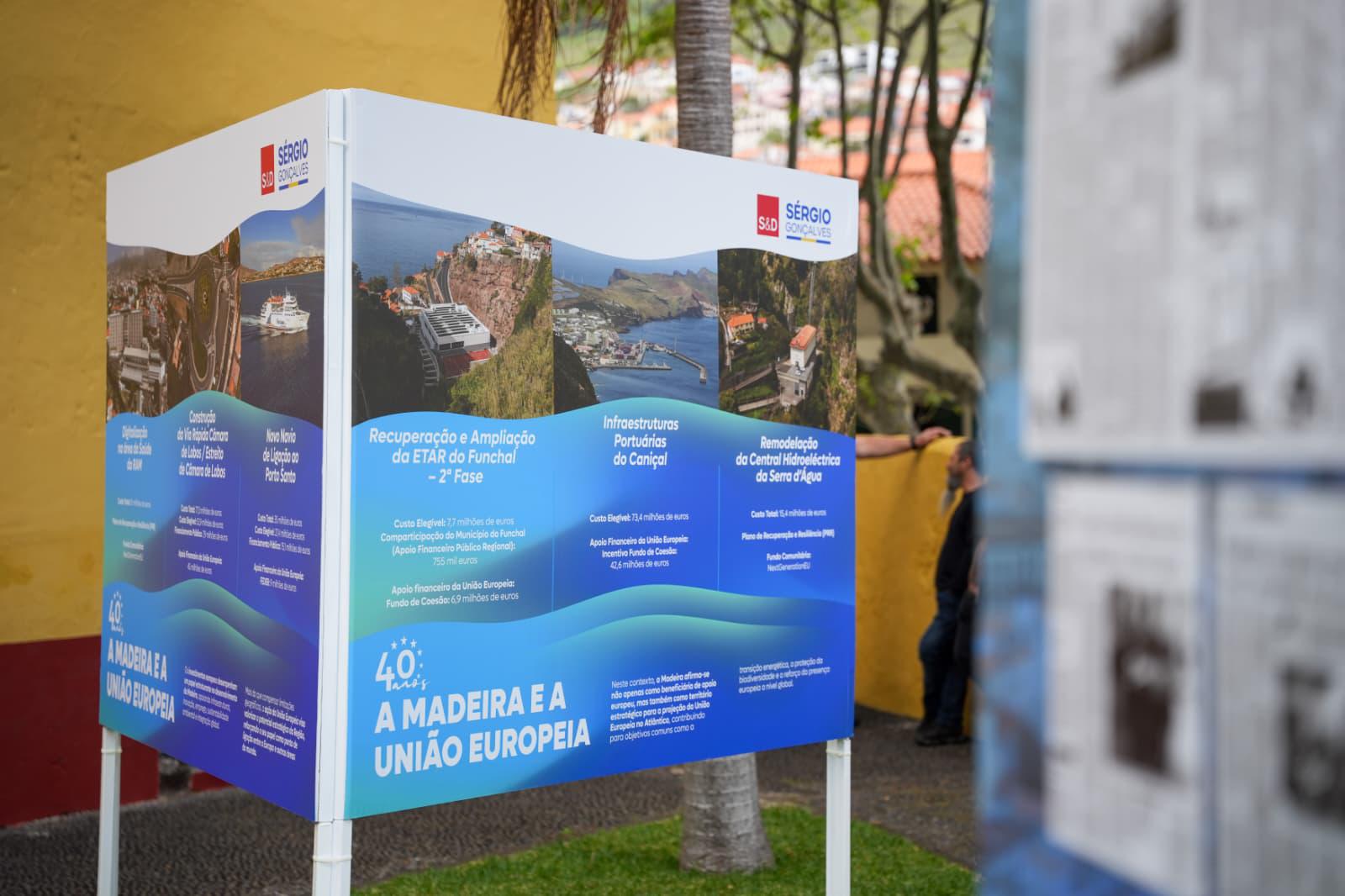 Exposição “A Madeira e a União Europeia” assinala Dia da Europa em Machico