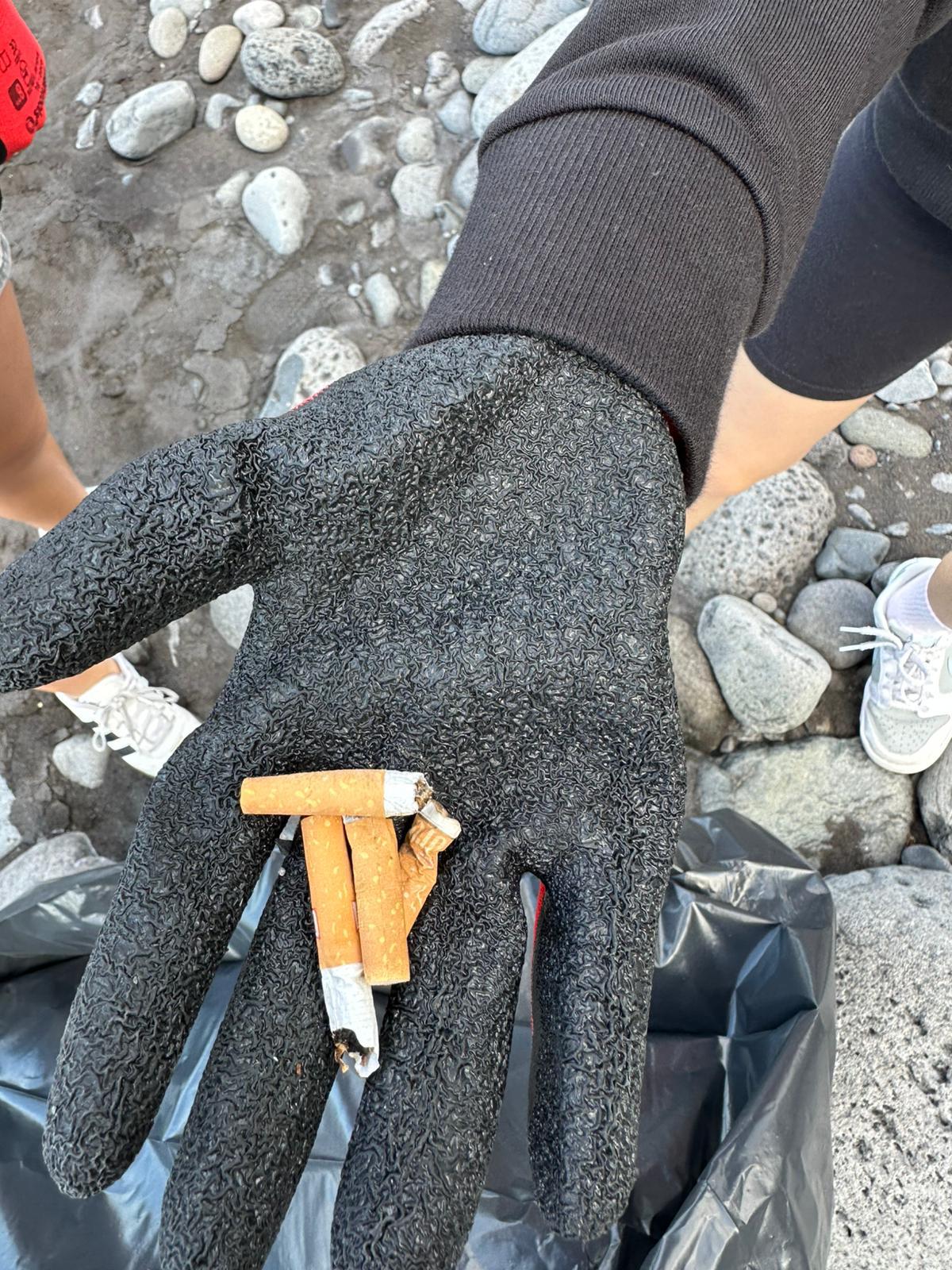 Alunos da Escola dos Salesianos recolhem 58 kg de lixo na Praia Formosa (com fotos)