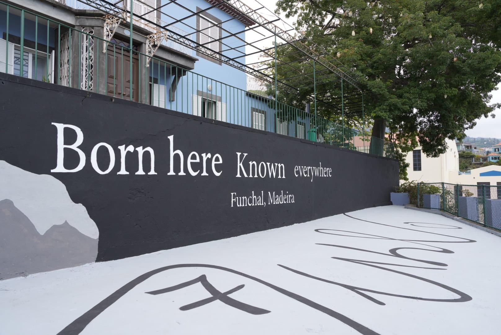 Cristiano Ronaldo eternizado em mural na Quinta Falcão (com fotos)