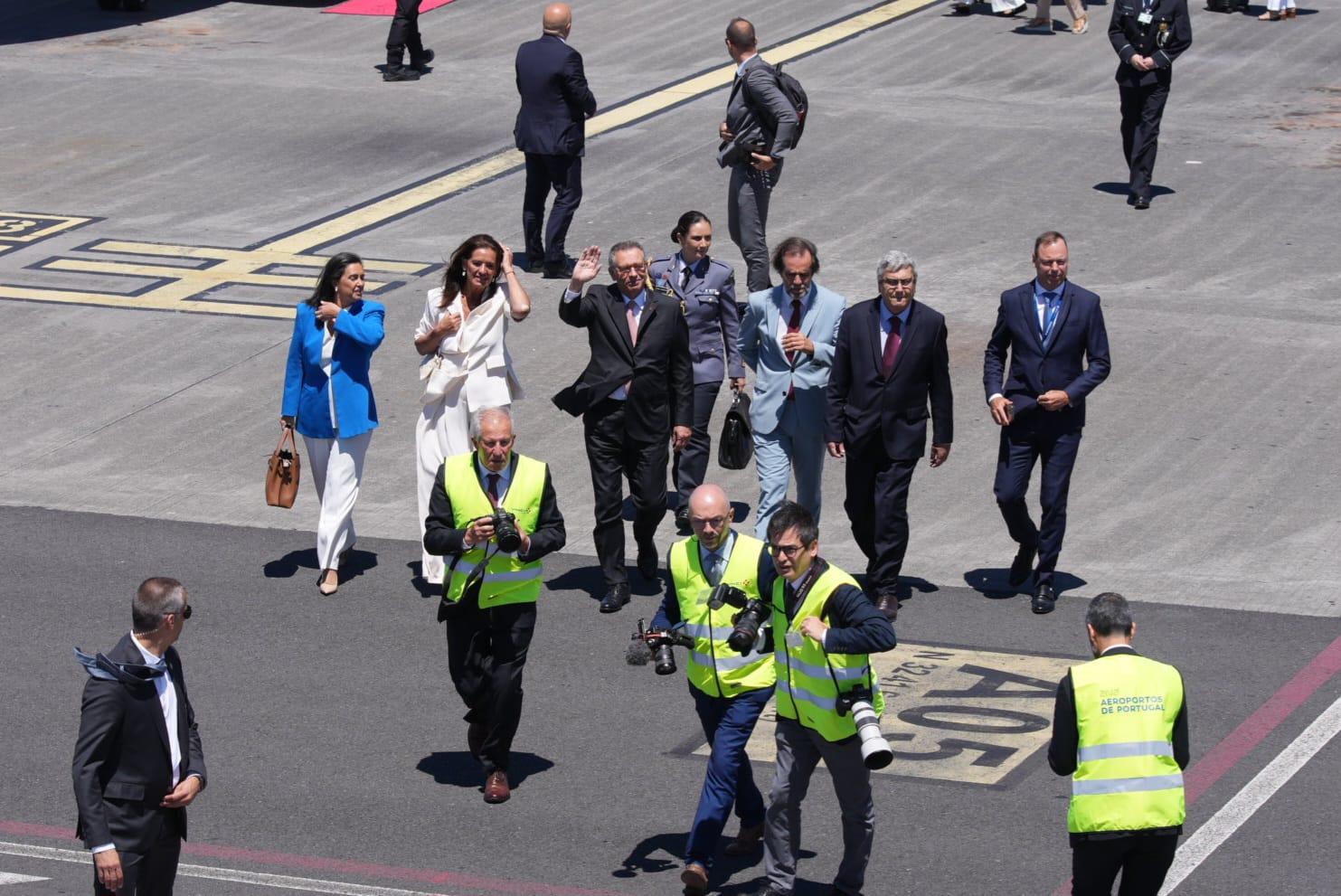 Presidente da República já chegou à Madeira